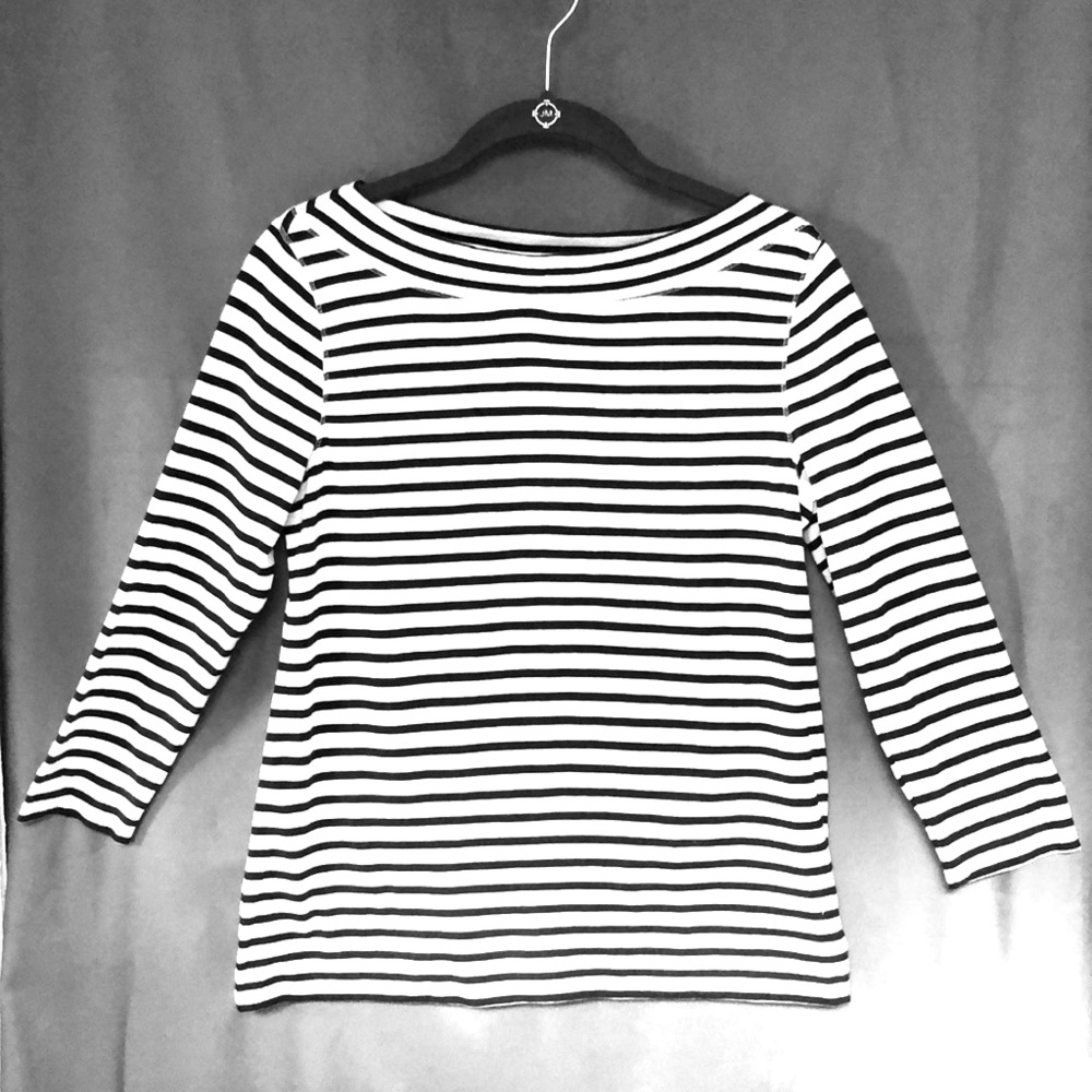 J.Jill Bateau Neck Top